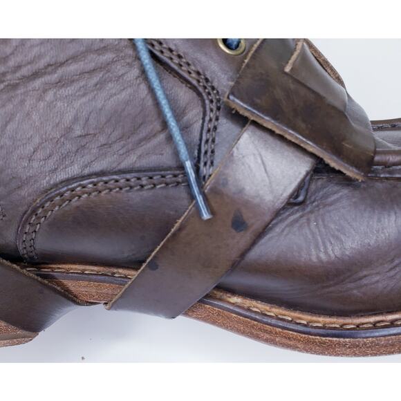 *RARE*~COLE , ROOD & HAAN CO. The Hague Smog Tall Harness Biker Boots Men's 9M - Picture 15 of 16